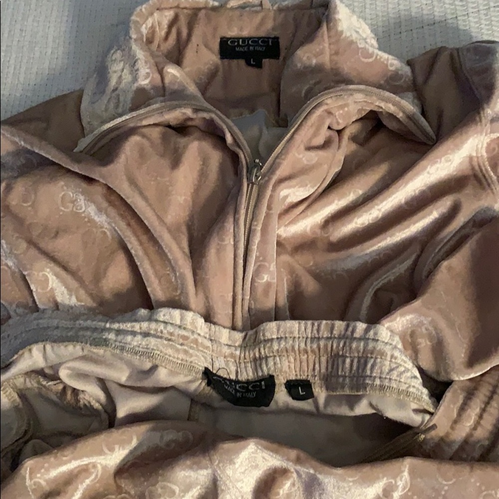 A one of a kind Gucci warm up